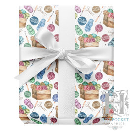 Crochet Wrapping Paper Geschenkpapier