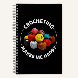 Crocheting Crochet Knitter Crocheter Notizbuch