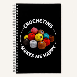 Crocheting Crochet Knitter Crocheter Notizbuch