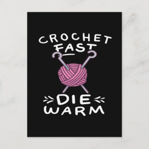 Crocheting Postkarte