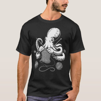 Crochetopus Octopus Häkeln Stricken Garn T-Shirt