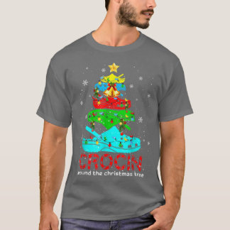 Crocin um das Weihnachtsbaum Shirt Funny Gift