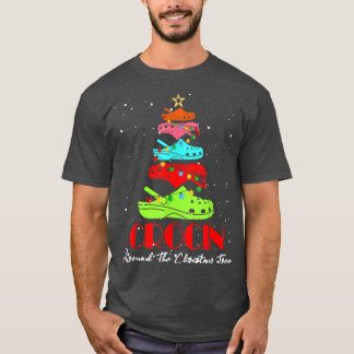 Crocin um den Weihnachtsbaum206 T-Shirt