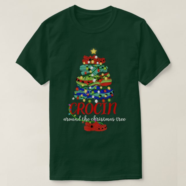 Crocin um den Weihnachtsbaum 199 T-Shirt (Design vorne)