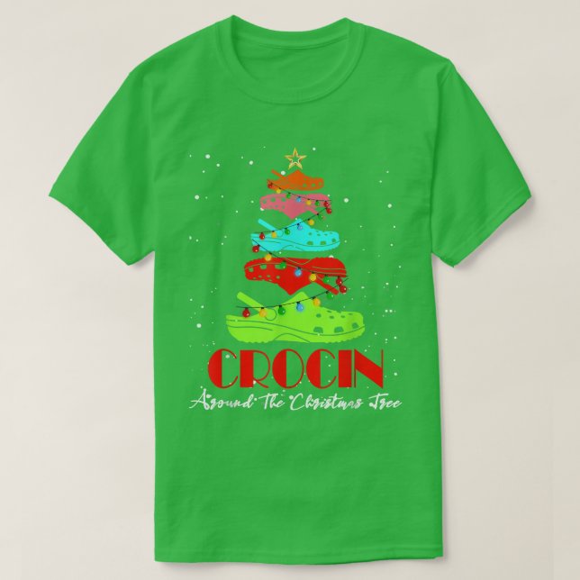 Crocin um den Weihnachtsbaum 201 T-Shirt (Design vorne)