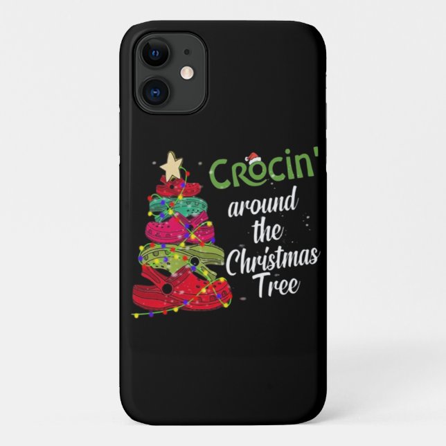 Crocin um die Weihnachtszeit Case-Mate iPhone Hülle (Rückseite)
