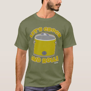 Crock and Roll Fun Langsamer Cartoon Art T-Shirt