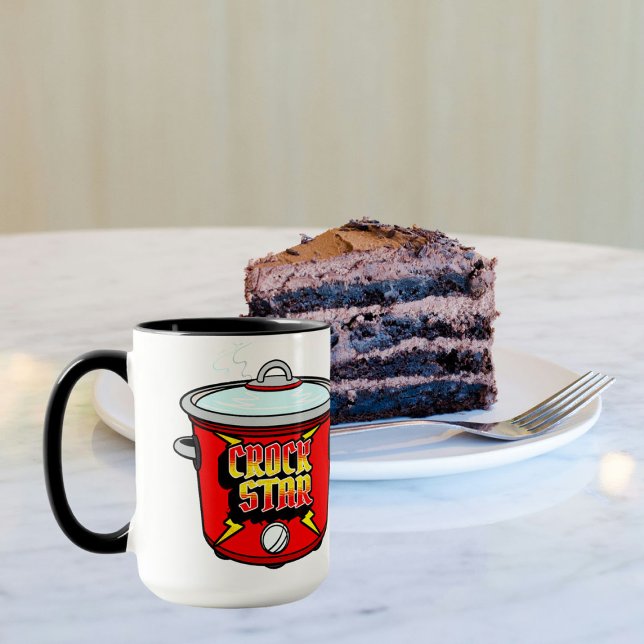 Crock Star Crock Pot Cooking Tasse (Crock Star Collection - Coffee Cup/Mug)