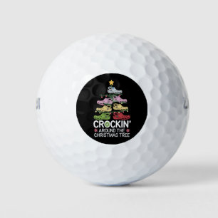 Crockin' um den Christbaum Golfball