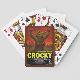 Crocky Klassische Filmparodie Spielkarten