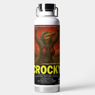 Crocky Klassische Filmparodie Trinkflasche