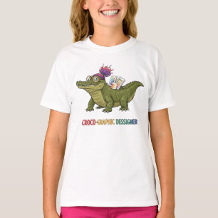 "Croco-Graphic Designer: Kunst im Stil T-Shirt