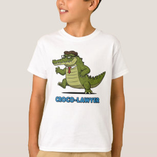 Croco-Lawyer: Gerechtigkeit mit Stil T-Shirt
