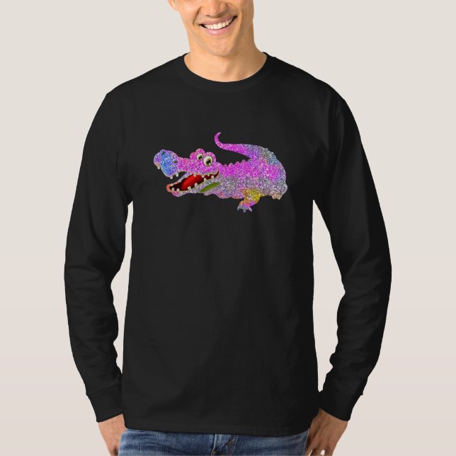 Crocodile Alligator Animal T-Shirt (Vorderseite)