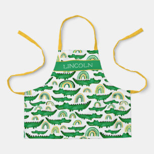 Crocodile Alligator Rainbow Personalisieren Schürze