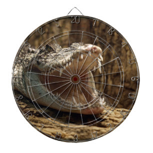Crocodile Alligator Reptile Wildlife Dart Board Dartscheibe