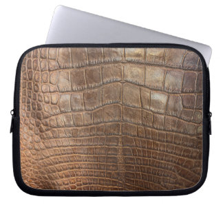 Crocodile Animal Print Reptile Banile Alligator Laptopschutzhülle