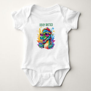 Crocodile Birthday Baby/Kleinkind Matching Baby Strampler