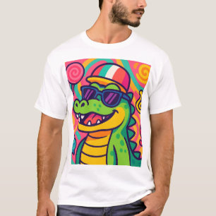 Crocodile Bomboncini Candy Meme T - Shirt