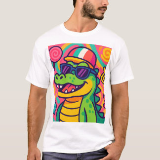 Crocodile Bomboncini Candy Meme T - Shirt