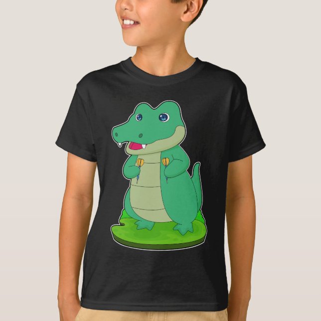 Crocodile Darts Dart T-Shirt (Vorderseite)