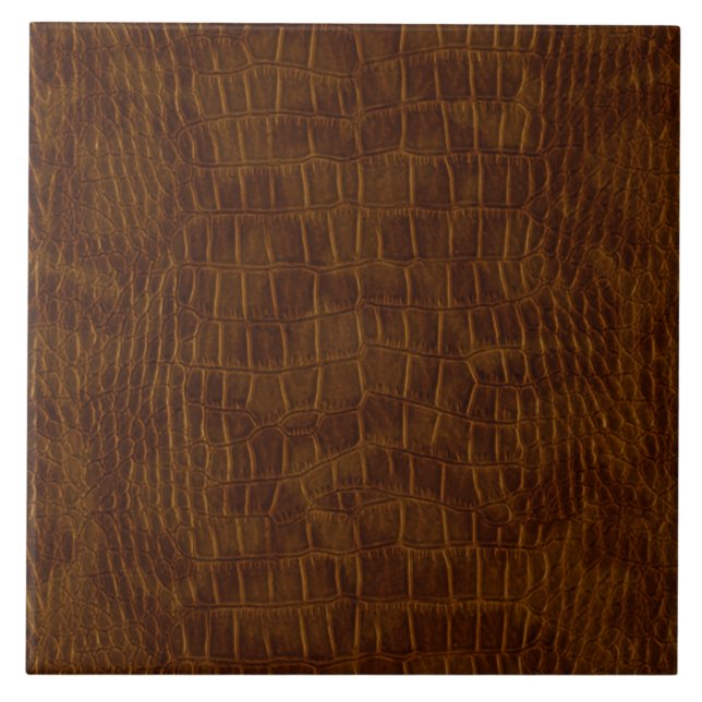 Crocodile Keramik Tile Fliese (Vorderseite)
