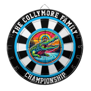 Crocodile Lake Precision Design Dartscheibe