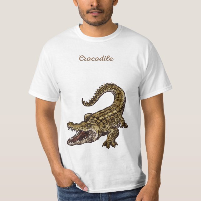 Crocodile menus T - Shirt (Vorderseite)