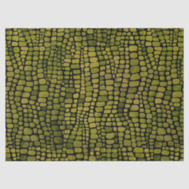 Crocodile Print Seidenpapier