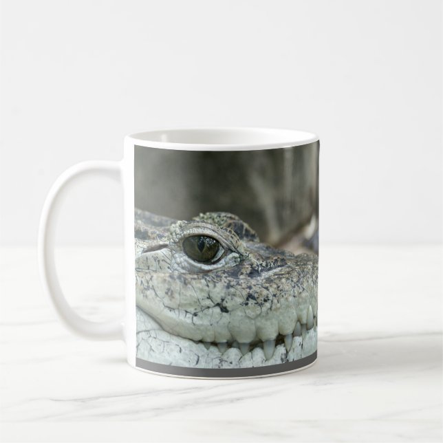 Crocodile Smile Tasse (Links)