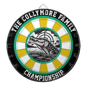 Crocodile Target Lake Arkade Dartscheibe