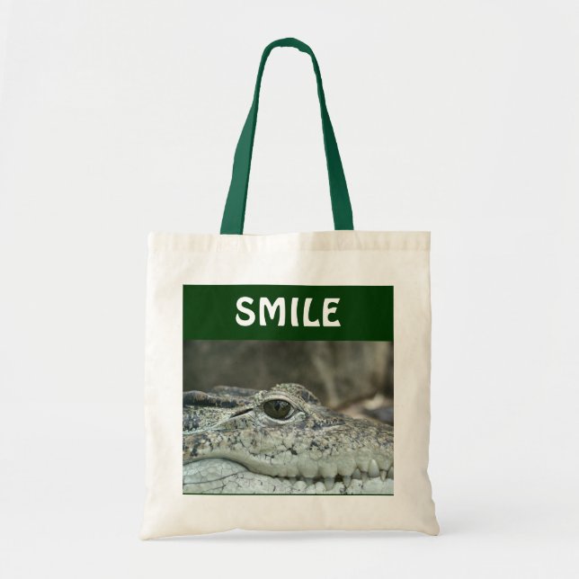 Crocodile Tote Bag Tragetasche (Vorne)