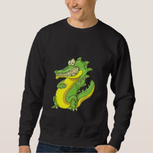 Crocodile With Braces Sweatshirt