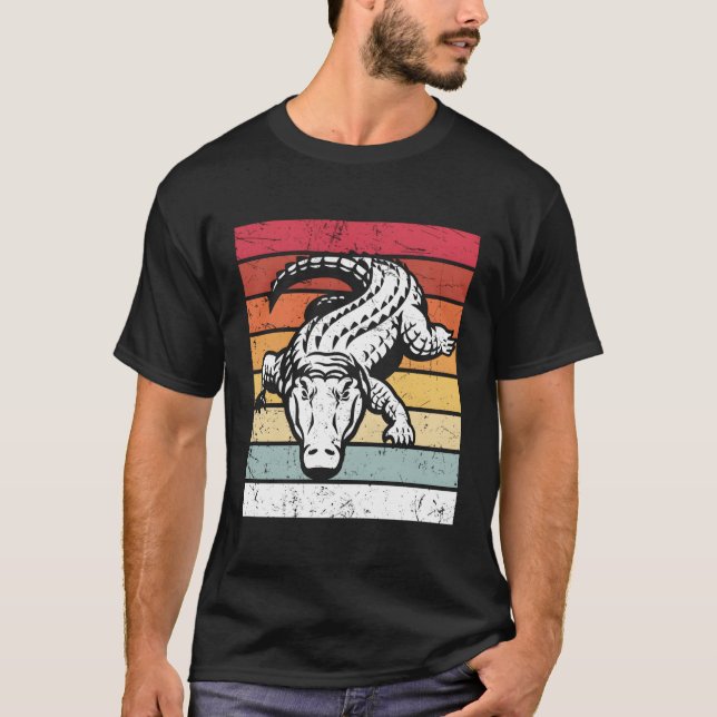 Crocodile Zoo Safari T-Shirt (Vorderseite)