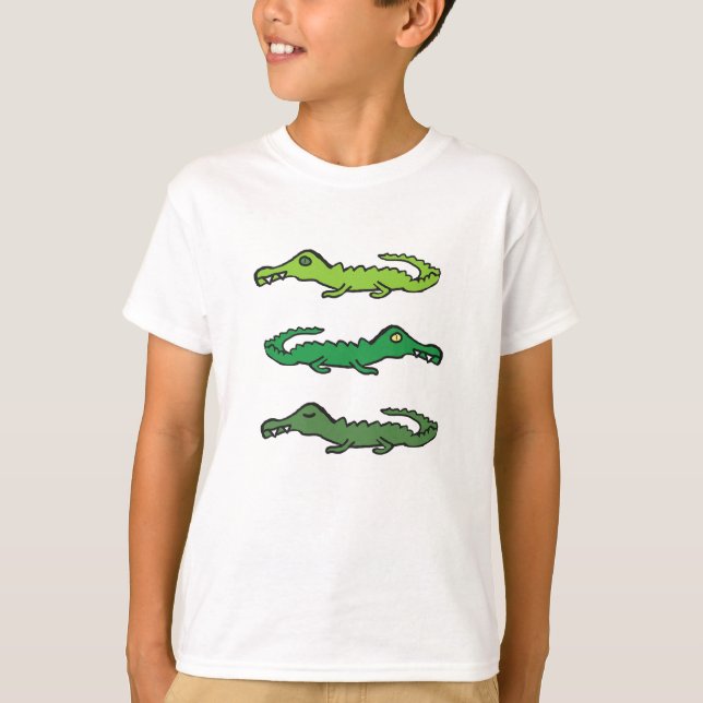Crocodiles and Alligators T-Shirt (Vorderseite)