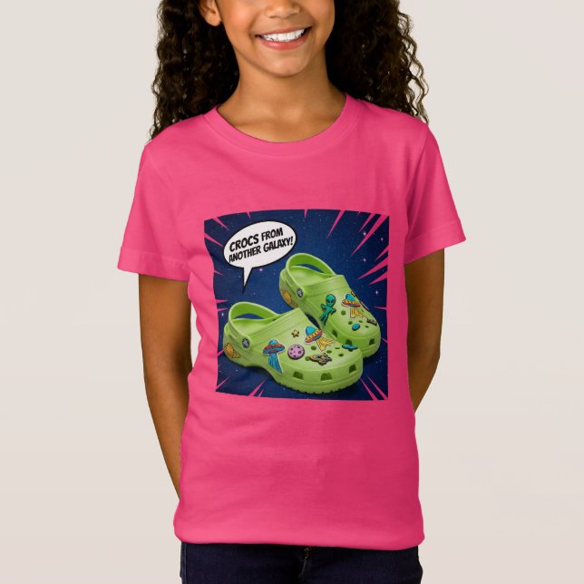 Crocs from Another Galaxy, by Natasha Us   T-Shirt (Vorderseite)