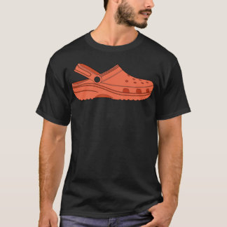 Crocs Shoe Orange Mandarine Clog Classic T - Shirt