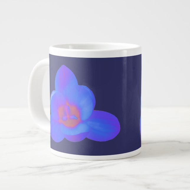 Crocus Blume Heiße und kalte Tasse (Vorderseite Links)