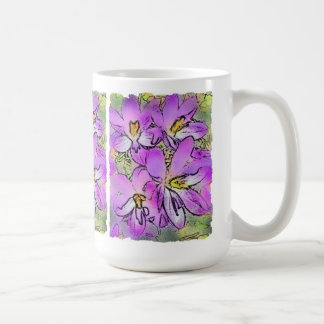CROCUS BLUME KAFFEE TASSE