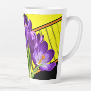 Crocus floral/geometrisch milchtasse