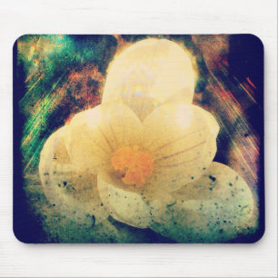 Crocus Grunge Mousepad