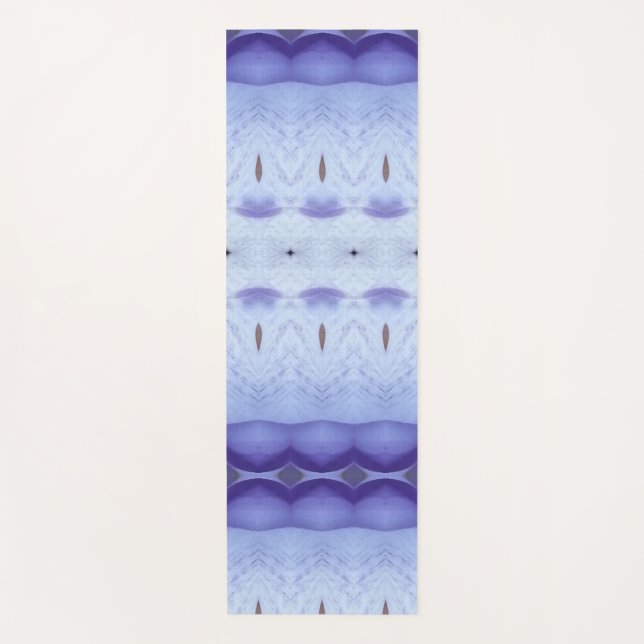 Crocus Ikat 6 Yogamatte (Vorderseite)