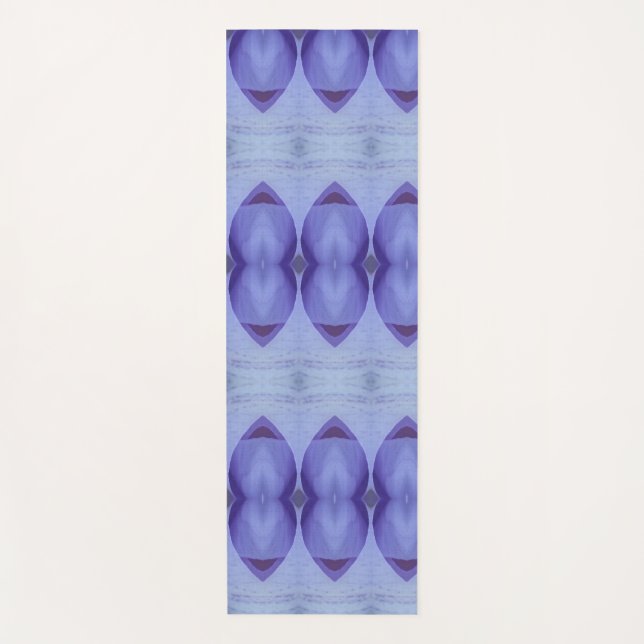 Crocus Ikat Yogamatte (Vorderseite)