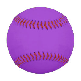 Crocus Lila Solid Color Baseball