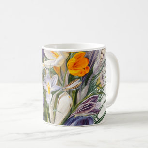 Crocus Spring Blume Florenz Kaffeetasse