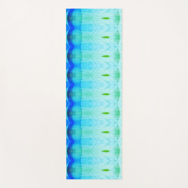 Crocus x GL Ikat 6 Yogamatte (Vorderseite)