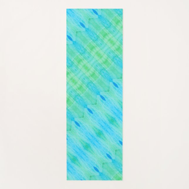 Crocus X GL Ikat 9  Yogamatte (Vorderseite)