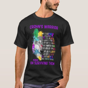 Crohn ist, ich kenne all diese Dinge und ich überl T-Shirt