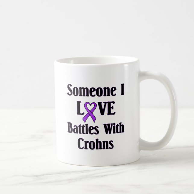 Crohns Krankheit Tasse (Rechts)