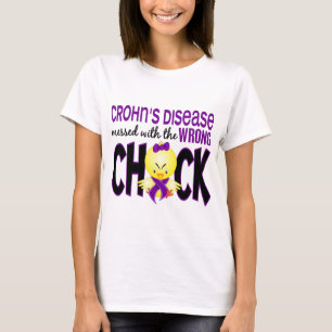 Crohns Krankheit verwirrt mit dem falschen Küken T-Shirt